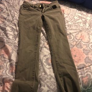 Army green American Eagle jeans